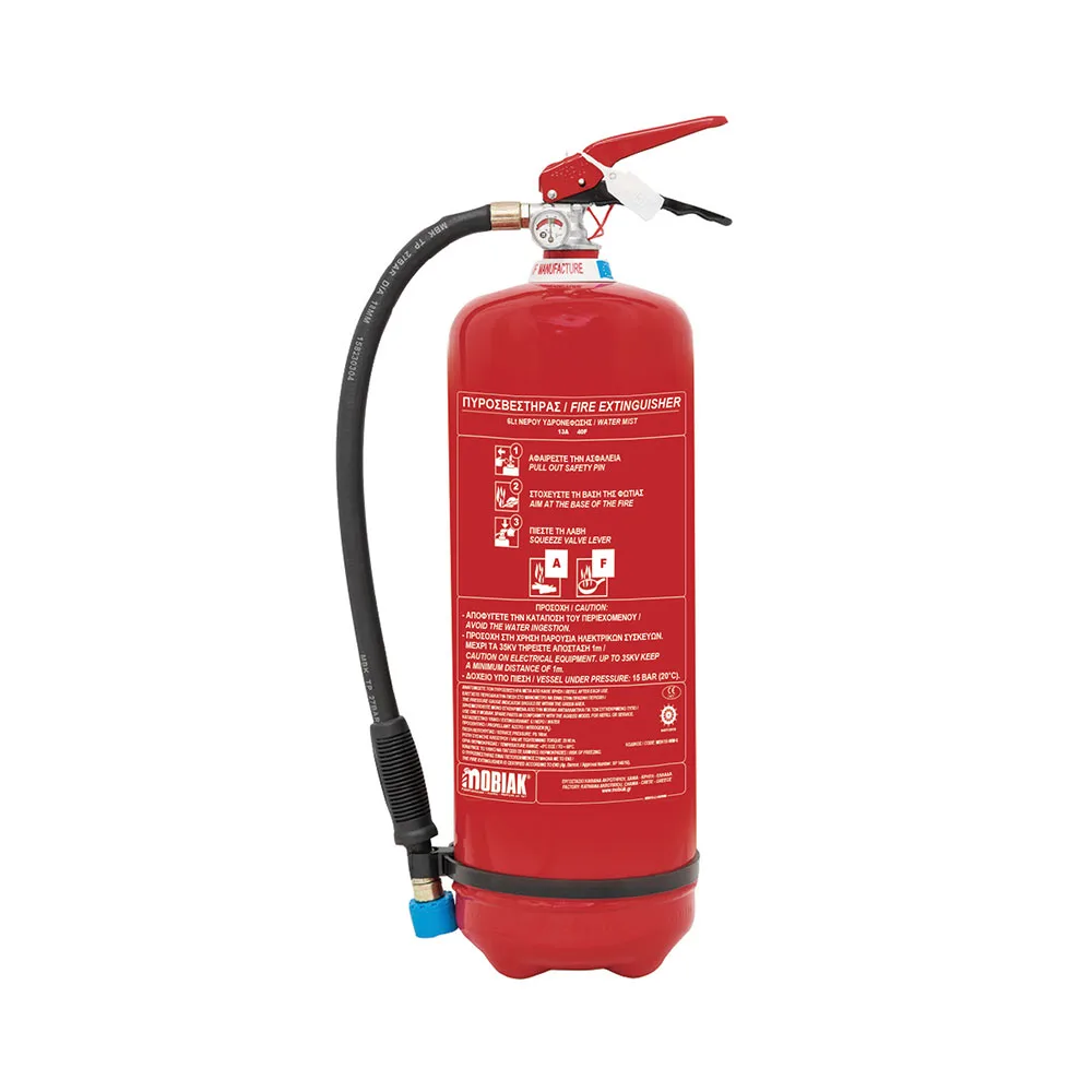Fire Extinguisher 6Lt Water Mist