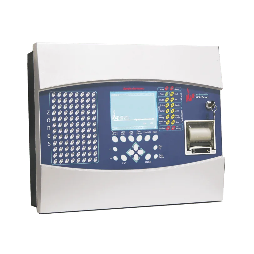 2/4 Loop Analogue Addressable Fire Alarm Panel